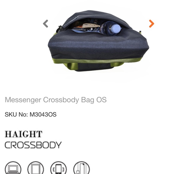 Messenger Crossbody Bag YUMC - Picture 2 of 15